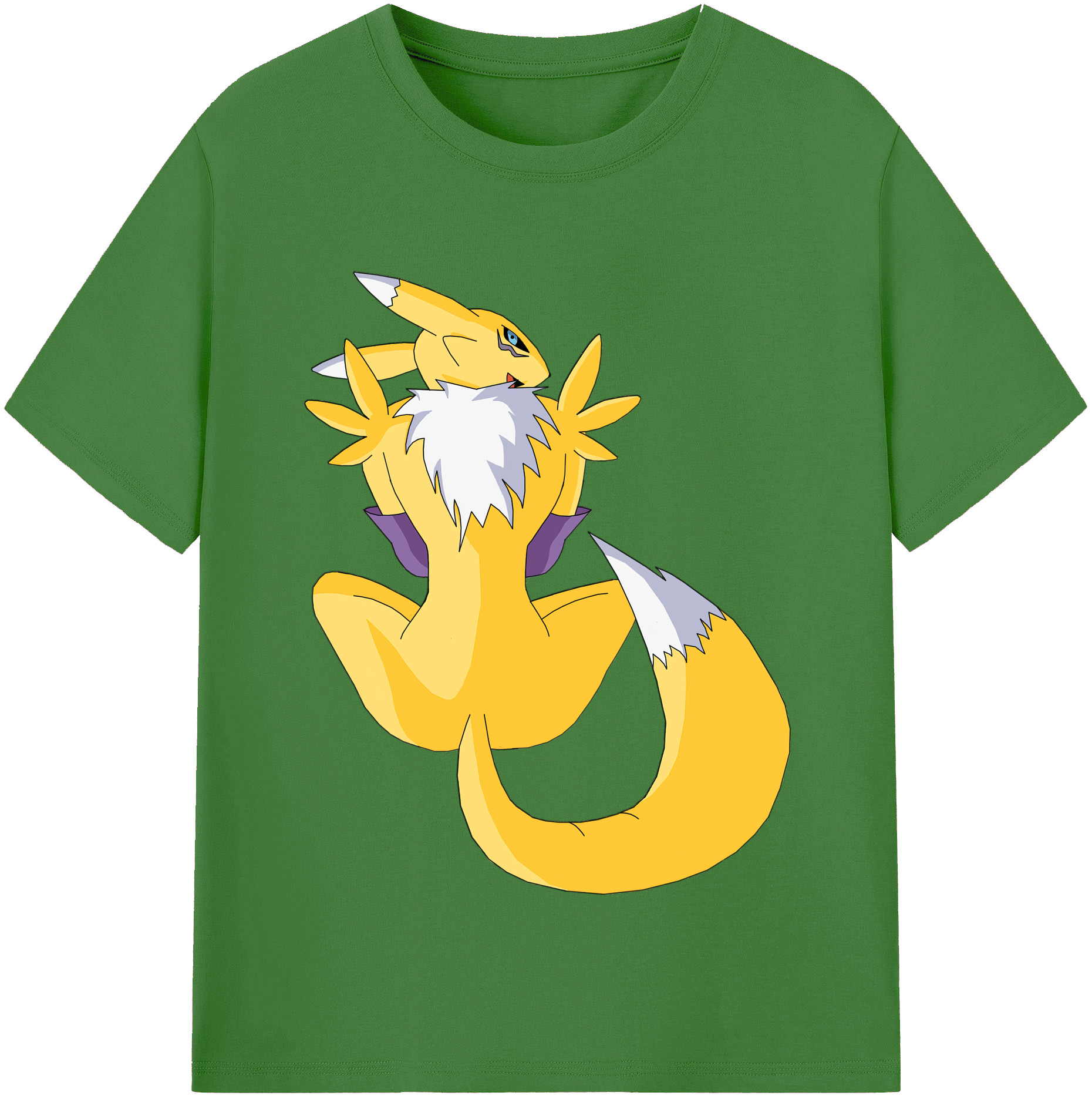 （画像用） Digimon デジタルモンスター/デジモン レディースカジュアルプリントTシャツ（綿100％）